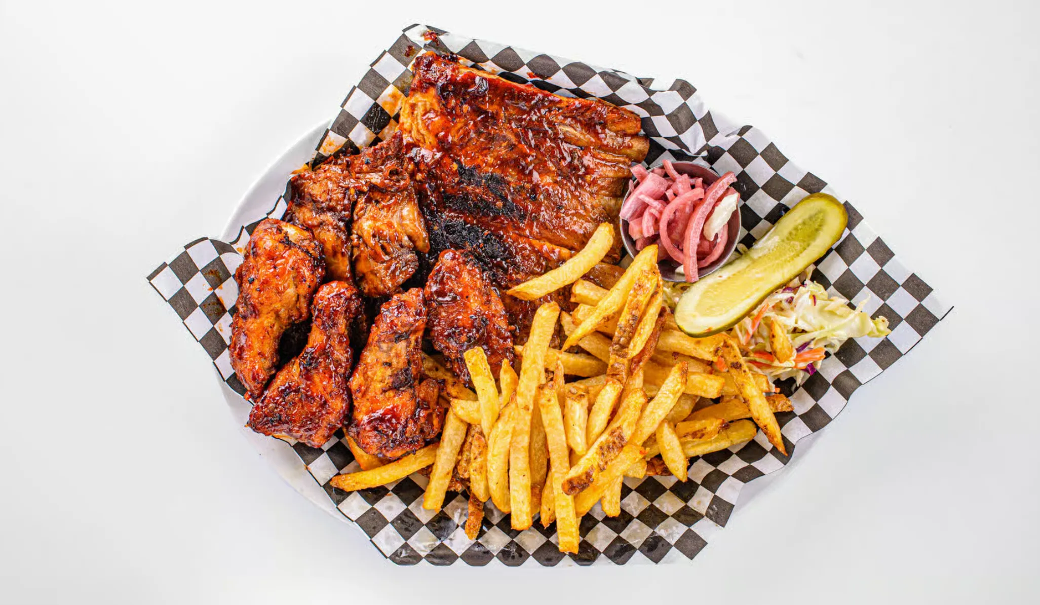 BBQ Smokehouse Platter at BEERTALES Kitchen & Bar Calgary