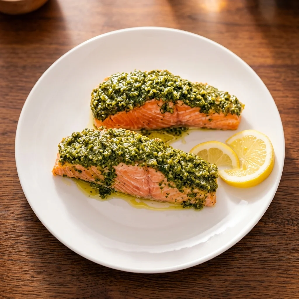 Pistachio-Crusted Salmon at BEERTALES Kitchen and Bar Calgary